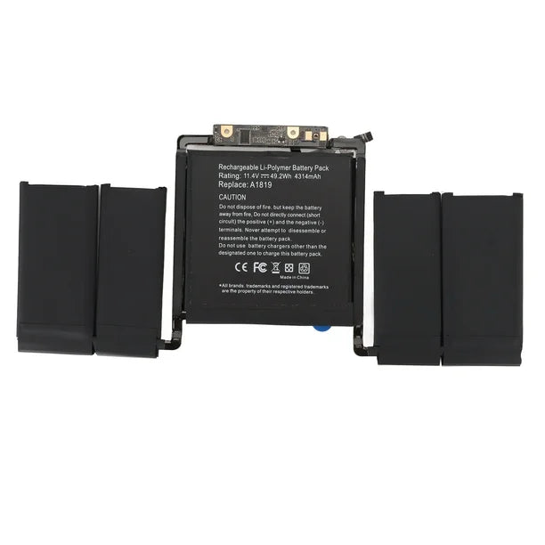 Replacement Battery for MacBook Pro 13" A1819 A1706 (Late 2016, Mid 2017)