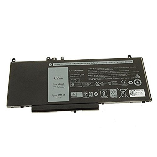 Replacement Laptop Battery for Dell 6MT4T 7.6V Battery Pack