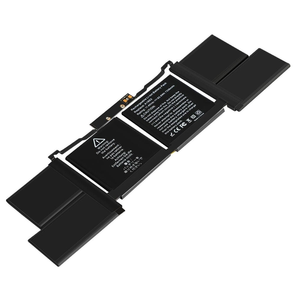 Replacement Battery for Apple MacBook Pro 15" A1990 A1953 (Mid 2018, 2019)
