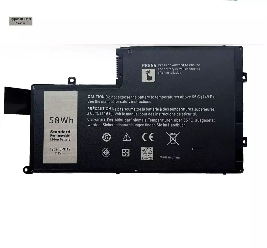 OPD19 For Latitude 3450 P39F 3550 P49G Inspiron 14-5442 5457 5448 Battery