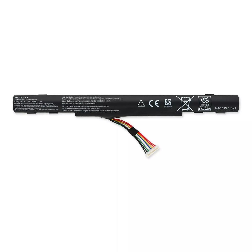 Acer Aspire AL15A32 4ICR17/65 14.8V Laptop Battery 14.8V 2500mAh 37Wh