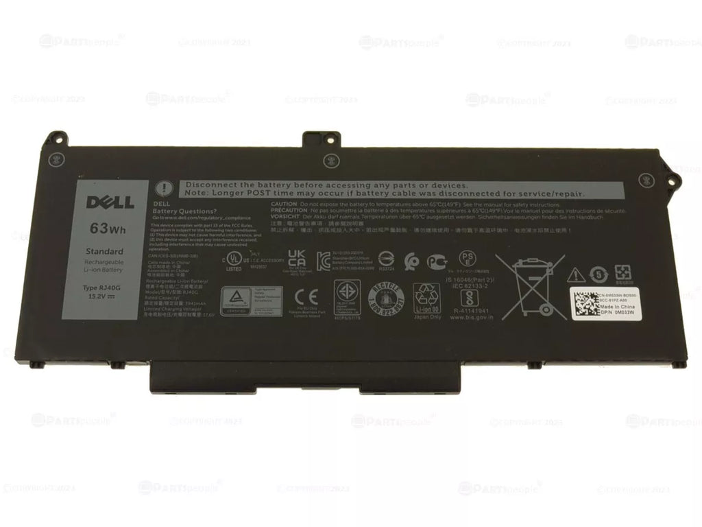 Dell RJ40G 4145 mAh Li-Ion Laptop Battery