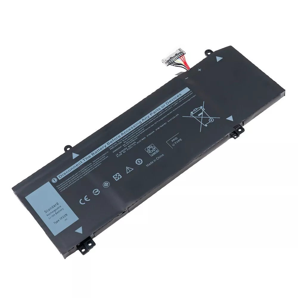 Replacement Notebook Battery for Dell 1F22N Volt Li-Polymer Laptop Battery