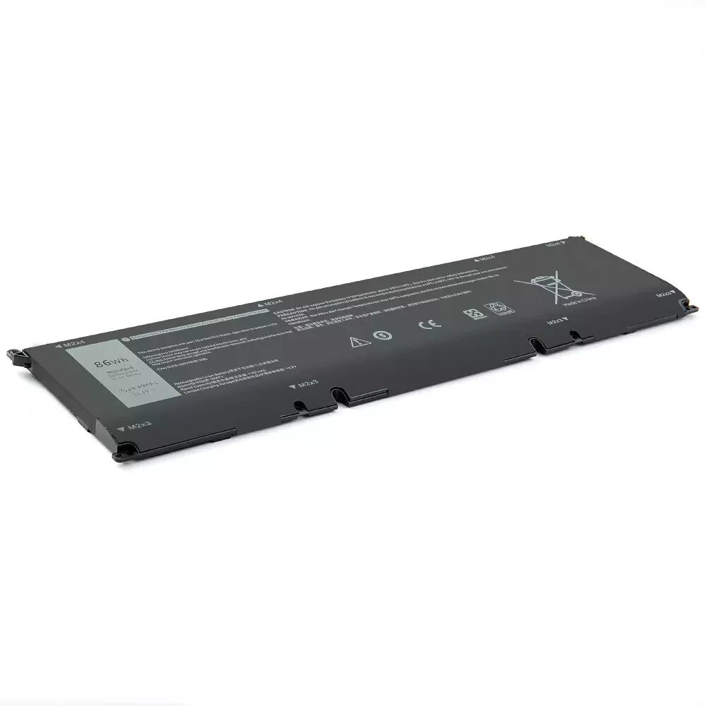 Dell 69KF2 11.4V 86Wh Laptop Battery - Black